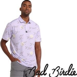 Bad Birdie Relief Goosen Golf Polo | Modern Country Club Streetwear Size L